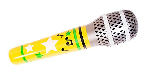 Preisvergleich Produktbild Folat 20183 Aufblasbares Mega-Mikrofon Mehrfarbig