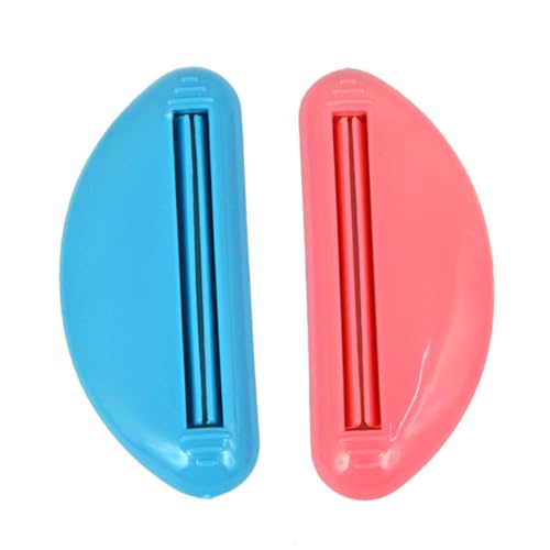 SEWOART 6 Pcs Toothpaste Rolling Squeezer Cream Tube Squeezer Money-Saving Bathroom Accessory Yogurt Strainer