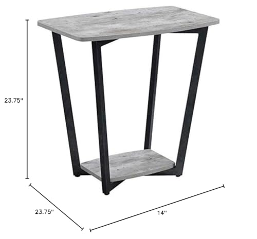 Pemberly Row PR-1584167 Modern Wood End Table thumb #2