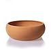 Alfareros Damian Canovas Vaso di Barro Color Terracotta. Modello Pauly. Dimensioni 25 diametro x 10 altezza.