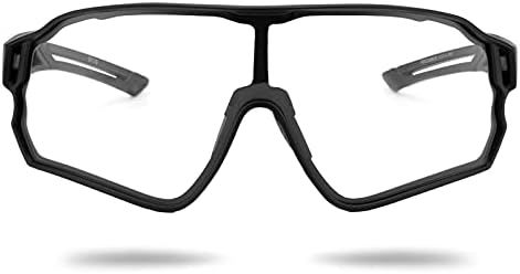 ROCKBROS Cycling Glasses Sunglasses UV Protection Glasses Clear Photochromic Cycling Glasses Sports Glasses for Cycling Driving Fishing Golf Men Women
