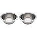 Price comparison product image Chef Aid Stainless Steel Mixing Bowl Rust Resistant 22cm 1.7 Litre (Pack of 2)