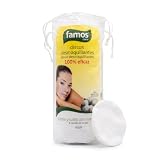 FAMOS Care Discos Desmaquillantes 50 Unidades 100% Algodón