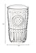 Bormioli Rocco Romantic Set Of 6 Cooler Glasses, 16 Oz. Clear Crystal Glass, Made In Italy.