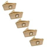 vhbw 50x Staubsaugerbeutel kompatibel mit Nilfisk-Alto GD 930 / GD930, GD 930 / GD930 Panther, GD 930 G Panther Staubsauger - Papier, sandfarben