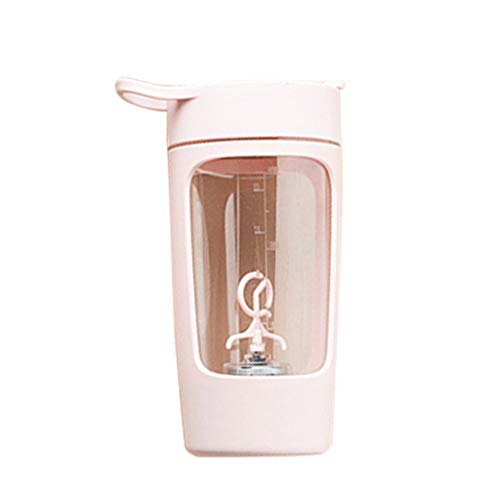 Portable USB Rechargeable Protein Shake Mixer Auto Shake Mixer Cup Water Drinking Bottle Sport Gym Kettle Juicer