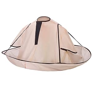 IMIKEYA Haar Knippen Mantel Opvouwbare Waterdichte Haar Knippen Cape Kapper Cape Haarstyling Accessoire Voor Volwassenen…