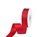 VATIN 1 inch Double Faced Polyester Satin Ribbon Hot Red - 25 Yard Spool, Perfect for Wedding, Wreath, Baby Shower,Packing and Other Projects.