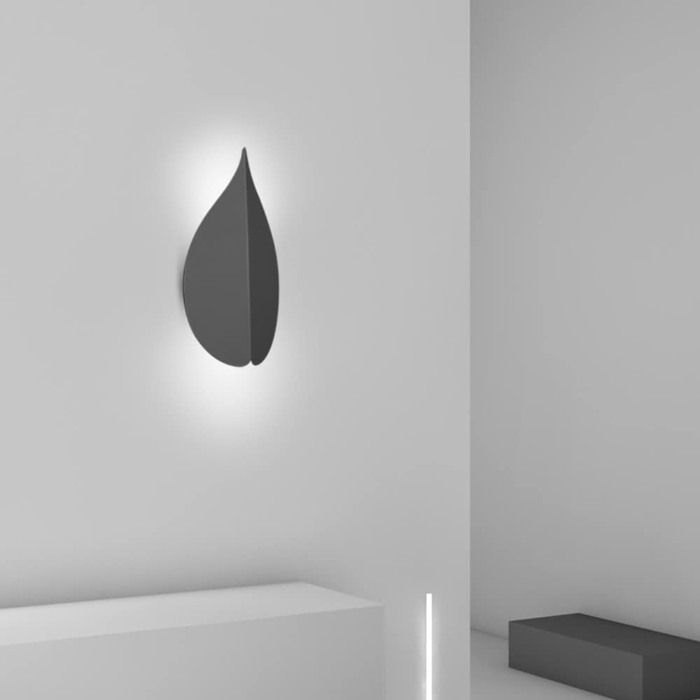 biżuteria damska Nowoczesna metalowa kinkietowa LED oprawie oświetleniowej kształcie liścia, 10W Home Decor Wash Lights Kinkiety nordyckie do salonu, kinkiet wewnętrzny (prezenty dla nastolatek Col