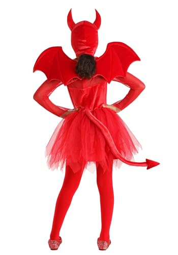 Disfraz de Diablo para Niñas miniatura 3
