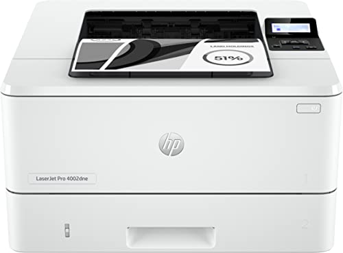 HP LaserJet Pro 4002dne Multifunktions-Laserdrucker (Drucker, Scanner, Kopierer, WLAN, LAN, Duplex, Airprint, Business), Weiß