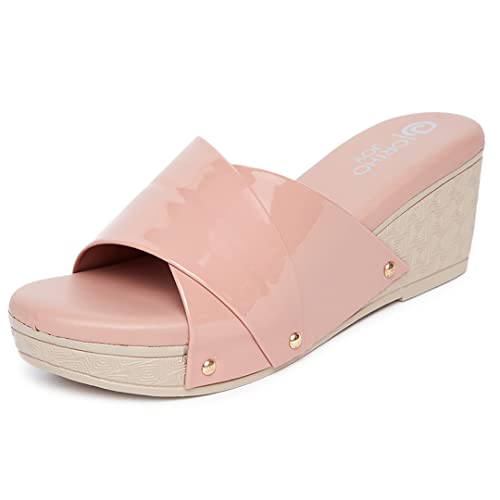 Image of ORTHO JOY Fancy doctor slippers | Soft chappal for women | Comfortable wedges sandals for women stylish
