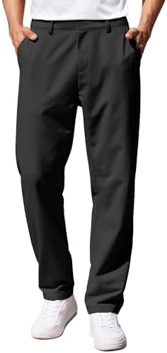 COOFANDY Men’s Casual Pants Classic Fit Straight L… COOFANDY Men’s Casual Pants Classic Fit Straight L…