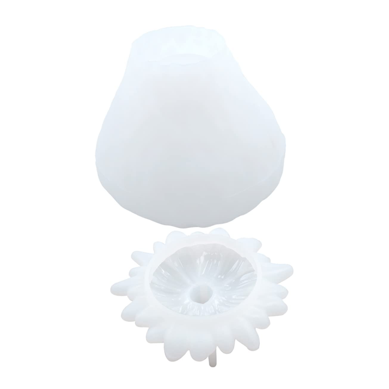 Veemoon 5 Juegos Molde de Silicona para Frascos de Frutas Diy para Resina Epóxica Moldes Artesanales para Manualidades Duradero y Práctico
