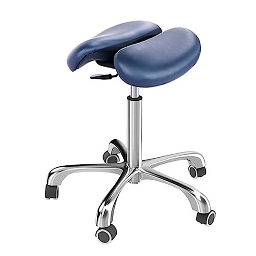Tabourets médicaux ergonomiques robustes avec siège de selle divisé réglable