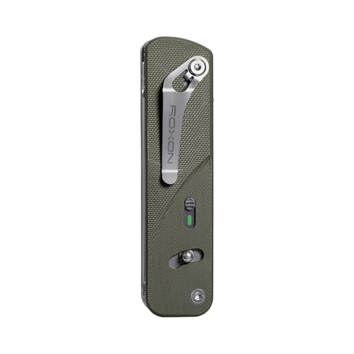 Image of ROXON S505G Flex Shears-Modular Design Multitool with Fixed Big Scissor-Interchangeable Blade of BA01-BA17 & Changeable Implements of FT01-FT12(Green)