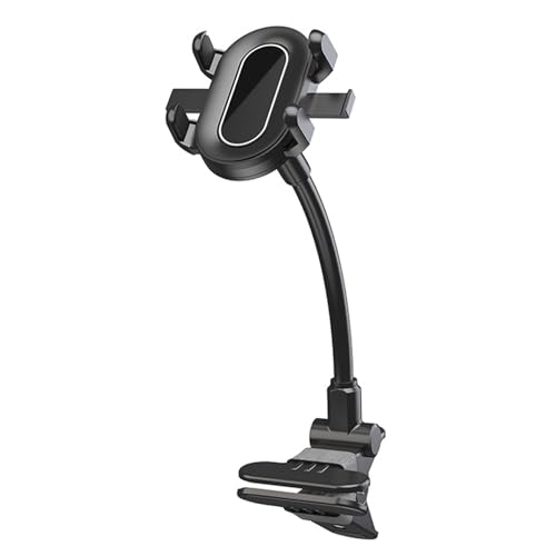 Support de téléphone pour poussette vélo et instrument clip rotatif