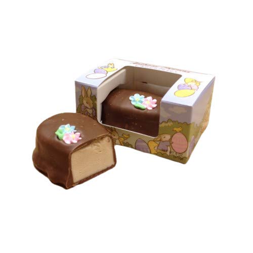 Anthony Thomas, Butter Cream Filled, Solid Chocolate Easter Egg, Large Gourmet Egg, Colorful Window Boxed Egg, Easter Gift Box, 6 oz (Butter Cream)