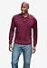 KingSize Men's Big & Tall Lightweight Polo Sweater - 3XL, Black