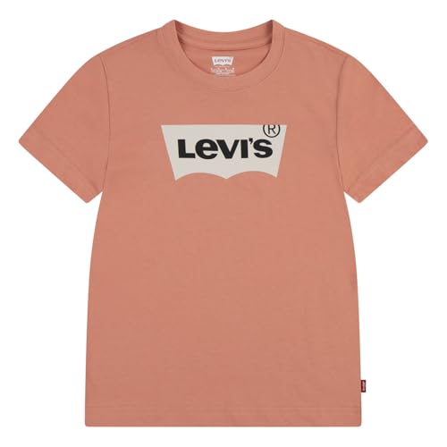 LEVI'S Boy's KT-Knit TOP, Tawny ORANGE, 10 Jahre
