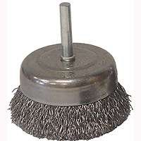 Weiler Crimped Wire Cup Brush 3  13000 Rpm Coarse