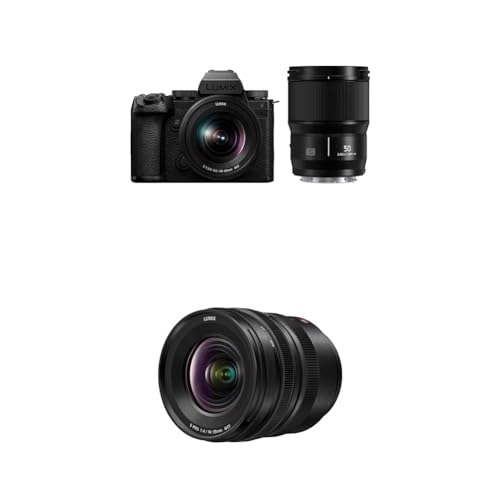 Panasonic LUMIX S5II Mirrorless Camera (DC-S5M2XWK) with LUMIX S Pro 16-35mm F4 Wide Zoom Lens (S-R1635)