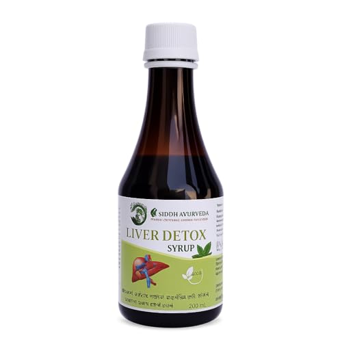 Image of Liver Detox Syrup 200ml - Herbal Liver Cleanse, Supports Detoxification, Improves Digestion, Protects Liver Function & Boosts Metabolism | Natural Ayurvedic Liver Tonic (Liver Detox Syrup)