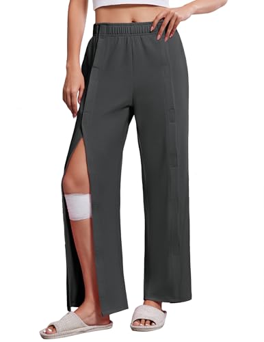 Deyeek Post Knee Surgery Pants for Women After Hip Replacement Sweatpants