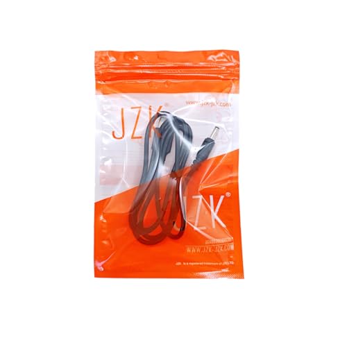 JZK 1M Elektrisches Zahnbürste Ladekabel für Fairywill FWP11 FW-508 FW-507 FW-917 SG-508 D1 D3 D7 D8 E6 E10 P11 TB-508, Ersatz Ladegerät Kabel Ladeleitung USB-auf-DC 5V hohlstecker Netzkabel