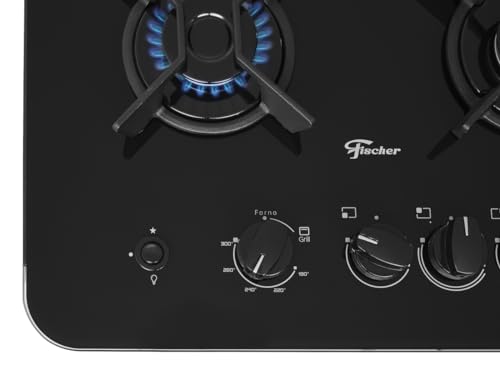 FOGÃO DE PISO EMBUTIR À GÁS 4Q GRAN CHEFF SILVER 220V – 32750-92666