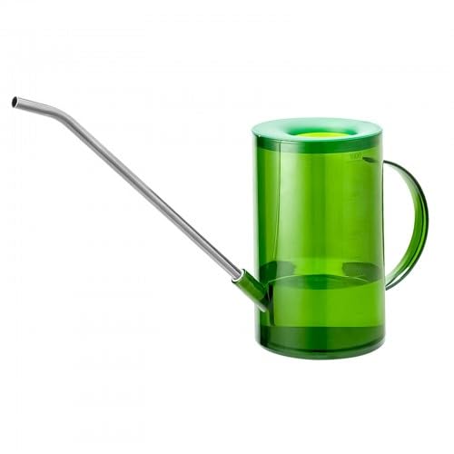 Watering Can Indoor Plants, Garden Watering Can 1L, Large Capacity Watering Can with Long Spout, Plastic Watering Can