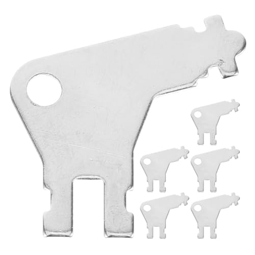 PRETYZOOM 6 Pcs Commercial Paper Towel Dispenser Key Universal Dispenser Key Compatible with Georgia Pacific Paper Towel and Toilet Paper Dispensers