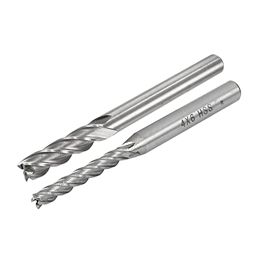 QUARKZMAN 4 Scanalatura Fresa Candele Taglierina 4mmx6mm, 6x6mm 4pz