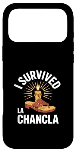 I Survived Funny Chancla �L�����h�� �x�N�g�� �X�}�z�P�[�X iPhone 17 Pro Max �p