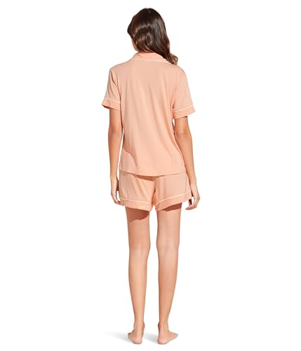 Image of Eberjey Gisele Rib Relaxed Short PJ Set