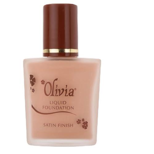 Olivia Liquid Foundation | Long Lasting Radiance Makeup with Satin Finish | Covers Minor Imperfections | Shade No.03 | 28ml-picture-25