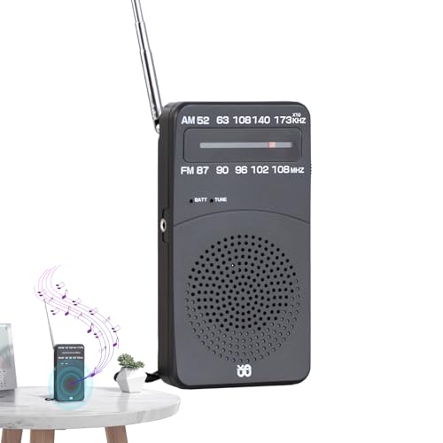Radio AM FM portable avec réception puissante pour extérieur