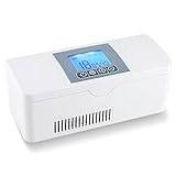 SIERINO Refrigerador de Insulina Portátil Nevera para Medicamento Pantalla LCD USB Cargado 10400mah Mini Caja de insulina Chaquetón Coche Pequeño Refrigerador Temperatura Constante Refrigerato Upgrade