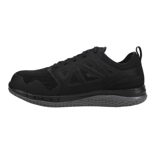 Image of Reebok Work Mens Zprint Slip Resistant Steel Toe Work /Duty - Black - Size 4 D