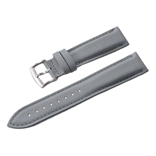 Bracelet de montre en cuir 22mm élastique caoutchouc design universel