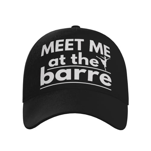 Meet Me at The Barre Baseball Hats for Men and Women - Classic Adjustable Hats2