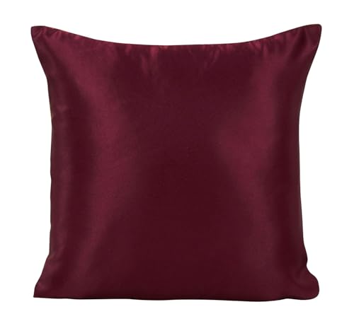 Image of RD TREND Valentine Satin Cushion Cover, 12 x 12 Inches (Set of 5) Decorative Printed Design, Gift for Loved Ones | Gift for Husband | Gift for Girlfriend | Gift for Boyfriend. (Kids Couple)