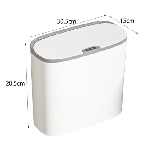 Bote de basura automático con sensor y tapa sellada 14 L miniatura 3