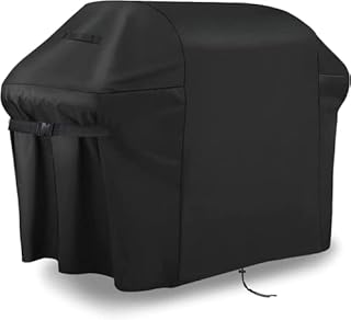 Sotor BBQ Cover Waterproof, Barbecue Cover 600D No-Fading Oxford - Rip Proof, Grill Cover Anti-UV - Gas Grill Cover Heavy Duty Windproof Outdoor for Weber, Char-Broil (60inch/152x144x75cm)