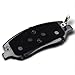 D1202 D1284 Front Rear Ceramic Brake Pads Set for 2006-2014 Kia Sedona, 2009-2011 Borrego, 2007-2010 Hyundai Entourage, 2013-2016 Santa Fe, 2013 Santa Fe XL