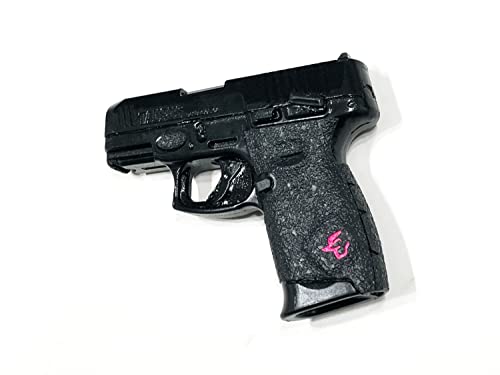 Handleitgrips Textured Rubber Gun Grip Tape Enhancement For Taurus G3C With Pink Inserts #TOP5