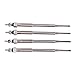 YIHETOP 4PCS Glow Plug 8-98290-755-0 8982907550 Compatible for Isuzu NPR NQR NRR NPR-HD NPR-XD Engine 4HK1 4JJ1