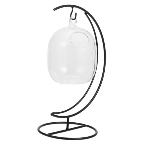 Mobestech 1pezzi Bicchiere da Vino Sospeso in Vetro Creativo e Decorazione Elegante per Bar e Hotel Tazza per Cocktail e Bevande Design Unico e Tocco Liscio Uso Domestico e Professionale