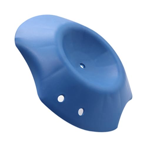 Garneck Portable Wheel Chocks for Trailers and Rvs Blue PP Plastic Stoppers Heavy Duty Slip Wedges for Mud and Lawn Use Excellent Absorption and Compression Resistance