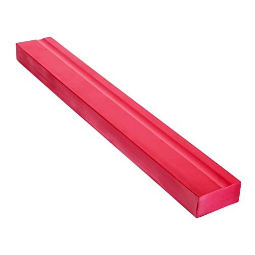 HONMEET Red Plastic Slotted Stamp Grooved Blocks Craft Stamp Blocks Stamp Making Stamp Blocks Date Stamp Making Materials Material Seal Stamp Vinyl Stamp Making Material Stamp Rubber